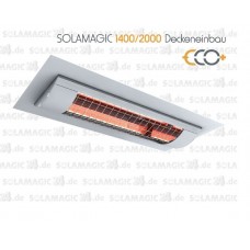 Infrarot-Heizstrahler Solamagic 1400/2000 ECO + Deckeneinbau